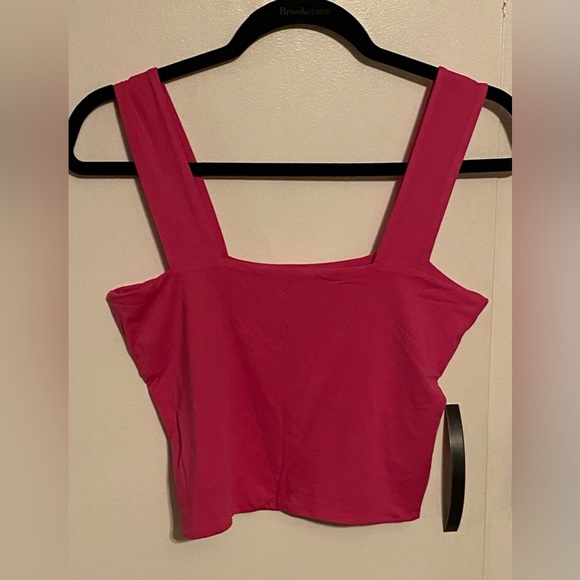 Abardsion Women's Sexy Sleeveless Skinny Basic Strappy Crop Tank Top, M - Picture 1 of 3